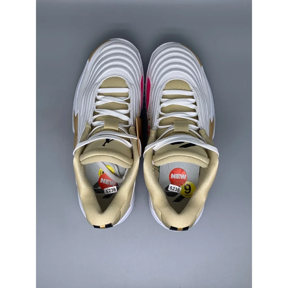 Jordan Luka 3 El Matador White Gold Pink FZ2464-100 Men's Sz 9 - Picture 4 of 10
